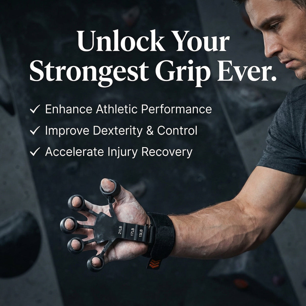 🎉Summer Clearance Special: Prices as low as $9.99 each🤚Upgraded Grip Strength Trainer, 3 Resistant Levels