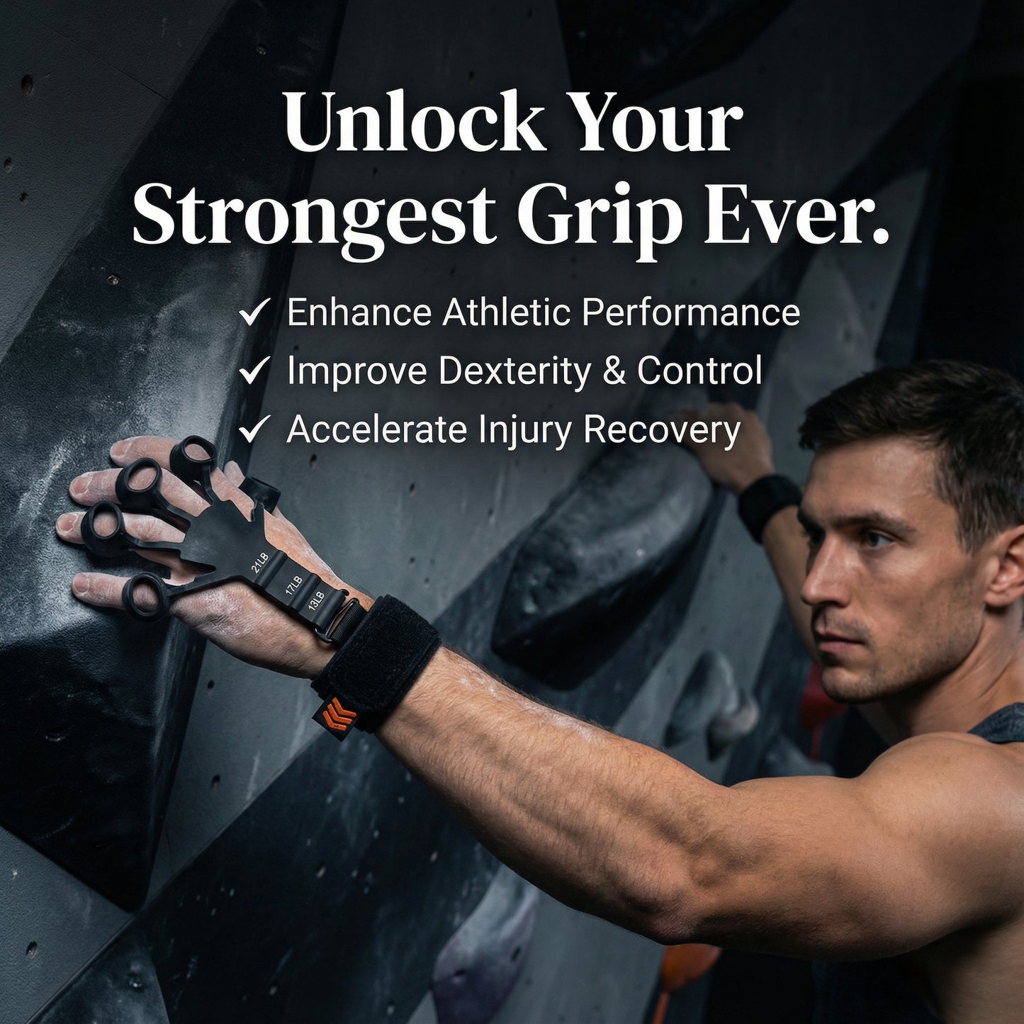 🎉Summer Clearance Special: Prices as low as $9.99 each🤚Upgraded Grip Strength Trainer, 3 Resistant Levels