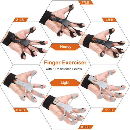 🎉Summer Clearance Special: Prices as low as $9.99 each🤚Upgraded Grip Strength Trainer, 3 Resistant Levels